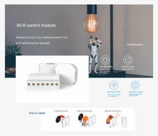 Designed To Turn Your Traditional Switch Into Wi-fi