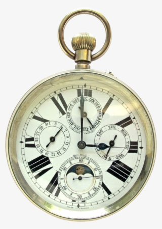 Antique Working Triple Calendar Pocket Watch / Car
