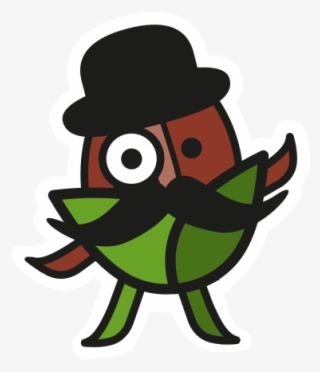 With His Black Bowler Hat And A Nice Little Green Suit