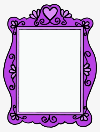 Chalkboard Transparent Border Frame