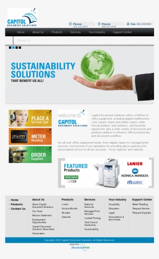 Capitol Document Solutions Competitors, Revenue And