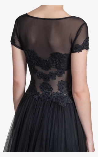 Illusion Lace Gown