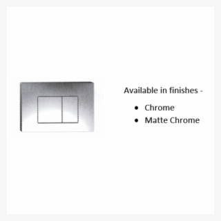 R&t Rectangle High Button Jb60 Dual Flush