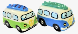 Hippy Surfer Van Figuirine