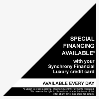 Special Financing Available
