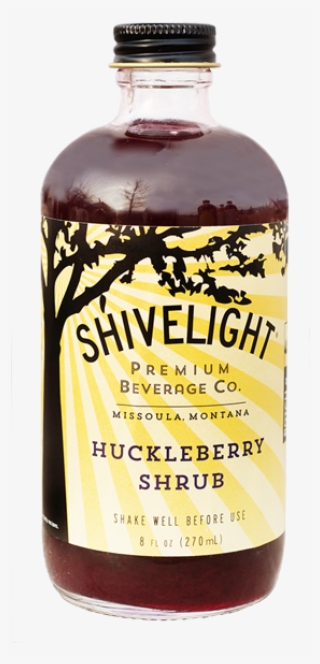 Huckleberry Shrub - Glass Bottle