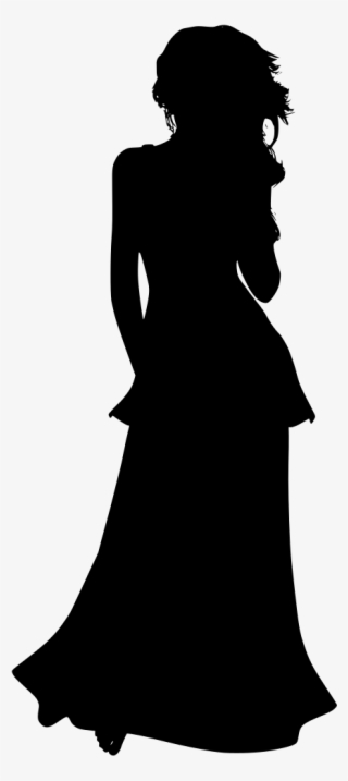 Download Png - Desenho Mulher De Vestido Png