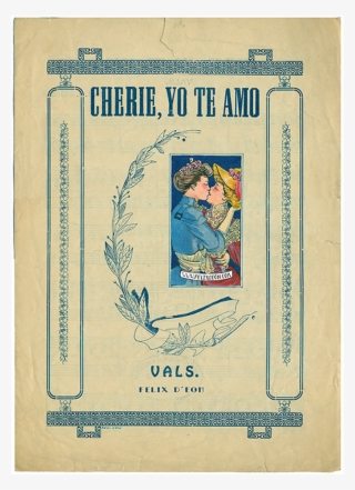 Cherie, Yo Te Amo By Felix D'eon - Illustration