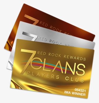 Red Rock Rewards 7 Clans Players Club - Graphic Design