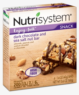 Nutrisystem Enjoy-full Dark Chocolate And Sea Salt - Nutrisystem