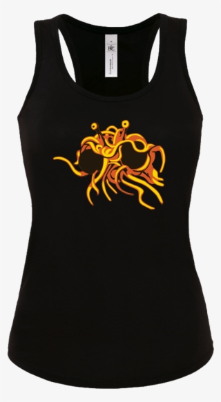 Flying Spaghetti Monster T-shirt Tanktop Black