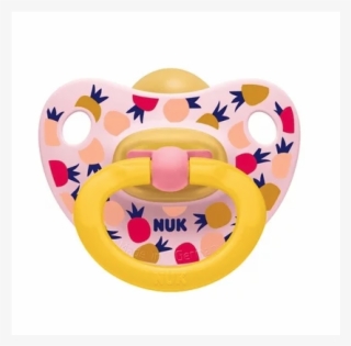 Nuk Classic Happy Kids Orthodontic Soother Rubber, - Nuk Schnuller Latex