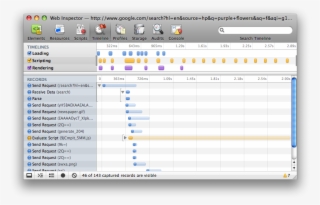 Webkit Inspector's New Timeline And Audit Panels - Timeline Panel