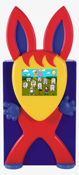 Happy Kids Hare Triangular Case - Cartoon