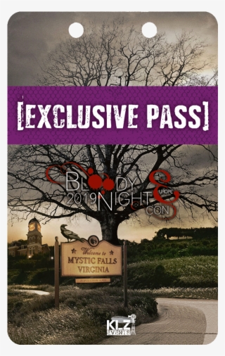 Exclusive Pass 420€ - Vampire Diaries Mystic Falls Background