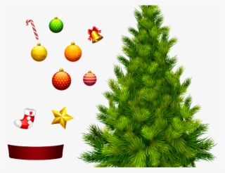 Christmas Tree Png Transparent Images - Clipart Png Christmas Tree