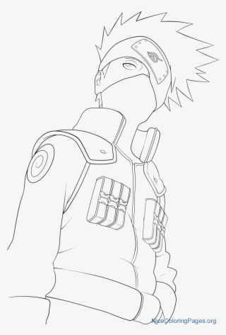 Hatake Kakashi Coloring Pages H11