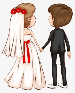 Groom Clipart Character - Clip Art Wedding Couple