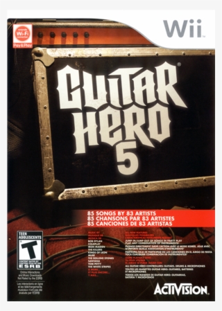 Guitar Hero Online Transparent Background - Guitar Hero Wii Games