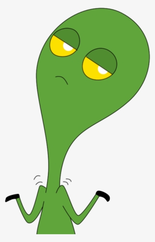 Shrugging Voozel - Cartoon