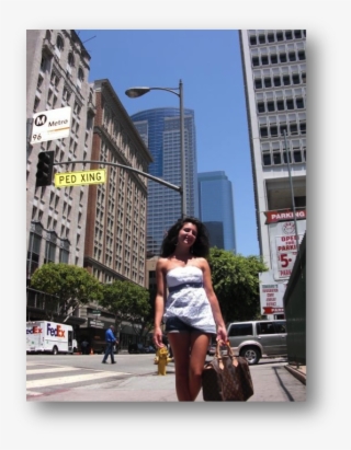 The One Portraying The Mythical Audrey Hepburn Carrying - Girl