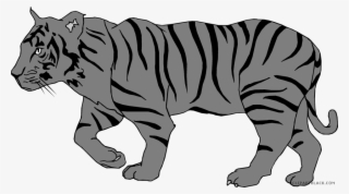 Animal Free Black Images - Rainforest Tiger Clip Art