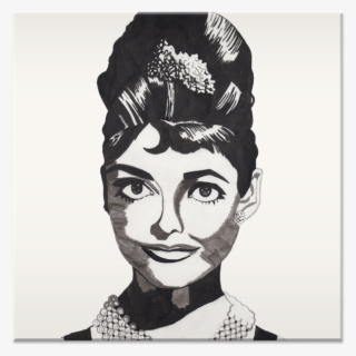 Azulejo Audrey Hepburn De Livia Meona - Headpiece