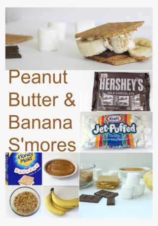 Peanut Butter & Banana S'mores Smores Smore Recipe - Hershey's