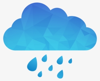 Clip Free Download Rain Cloud Euclidean Storm Blue - Rain Png Vector