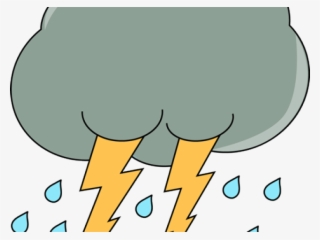 Gray Clipart Rain Cloud - Weather Clipart