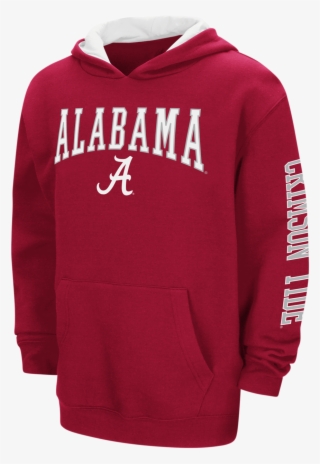 Alabama Crimson Tide Youth Ncaa Zone Pullover Hoody - Alabama Crimson Tide