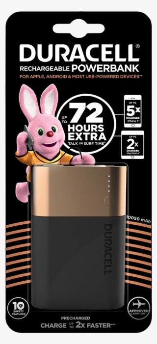 Power Bank Up To 72 Hours Extra Talk Or Surf Time - Duracell Powerbank
