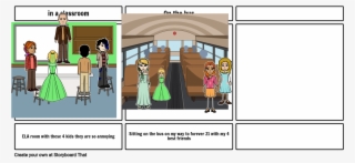 Storyborad For Ela - Cartoon