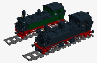 Comparisson Old Design And Updated Model - Locomotive