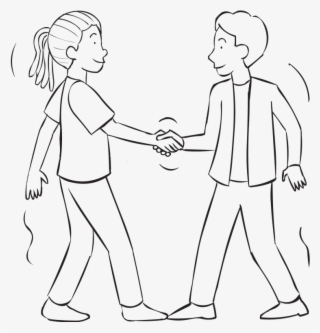 Toe To Toe - Line Art