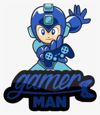 Gamer Man - Cartoon