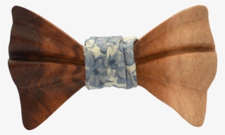 Wesley Goncolo Alves Wood Bowtie - Leather