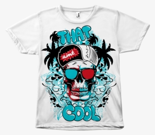 That Ain't Cool Skull T-shirt - Design Graffiti Shirt