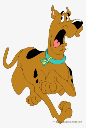 Scooby Doo Gets Scared - Scooby Doo Scared Running