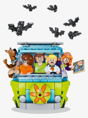 With Lego Scooby Doo And Shaggy Costume Characters, - Scooby Doo Gang Lego