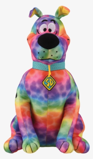 Tie Dye Scooby Doo Stuffed Animal