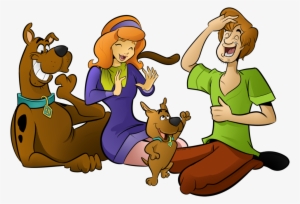 Friends Transparent Scooby Doo - Shaggy Daphne Scooby Scrappy