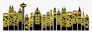 High-rises Cityscape Architecture Building - Sky Scraper Clip Art
