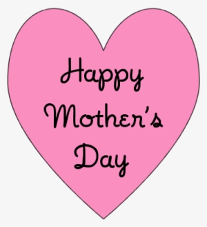 Mothers Day Clipart Special Day - Happy Mothers Day Heart Clipart