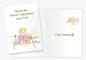 Happy Mother's Day Greeting Card - Cartoon