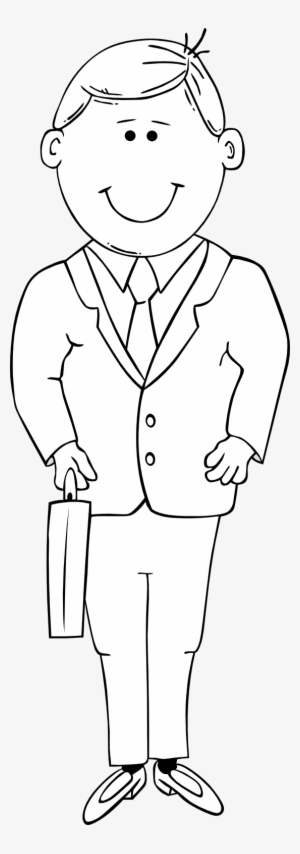 Gerald G Man In Suit 2 555px 135 - Man In Suit Cartoon