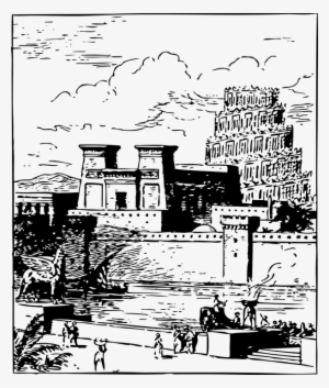 City Buildings Png Transparent Images Clipart Icons - Ancient Babylon Clipart