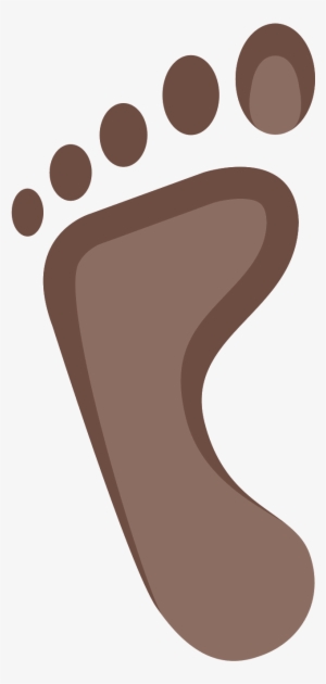 It Shows The Heel And The Ball Of The Left Foot With - Icon