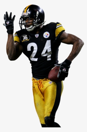 Le'veon Bell Png Black And White Download - Pittsburgh Steelers Players Png