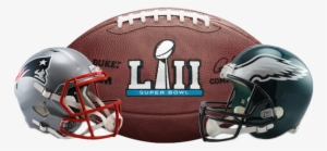 Superbowl 52 Logo - Full Size Speed Replica Nfl Helmet In Patriots Size